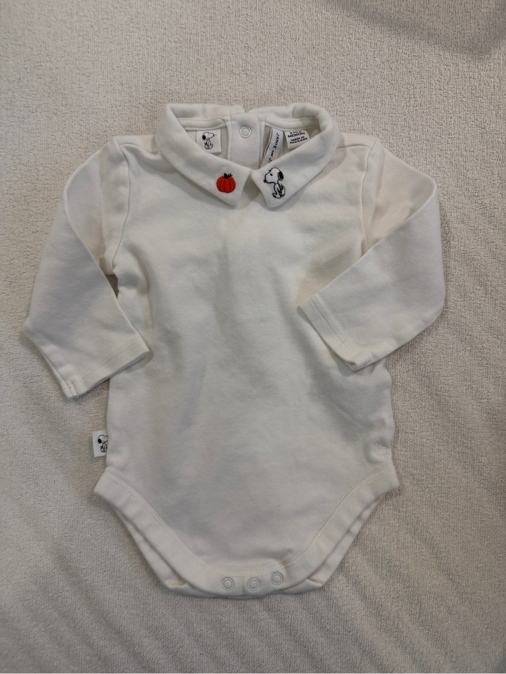 Jannie and jack X peanut pumpkin onesie - 3-6M